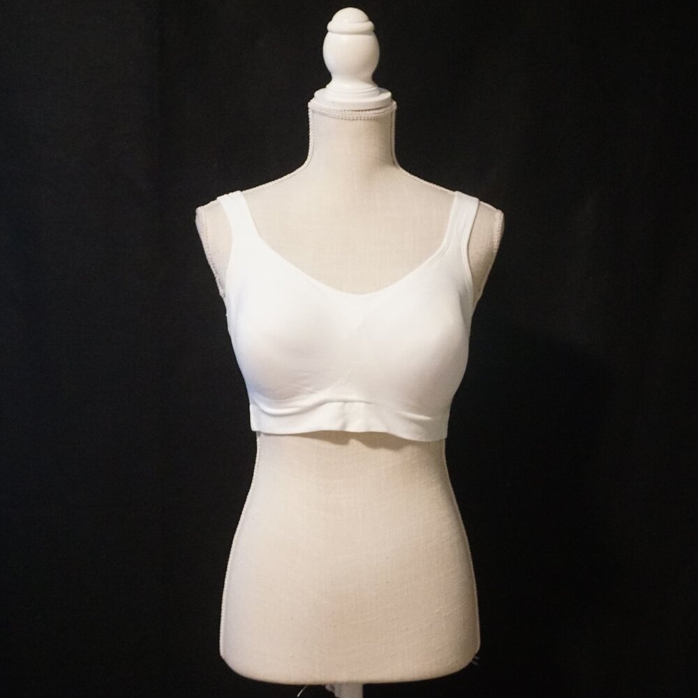 True Kind Shapermint White Daily Comfort Wireless Shaper Bra Size X-Large